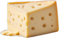 Emmentaler Käse aus Kuhmilch