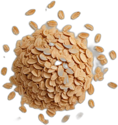 เกล็ดข้าวโอ๊ตปรุงสุกแบบดิบ