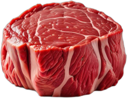 Carne de res, filete picado, 10% grasa, cruda
